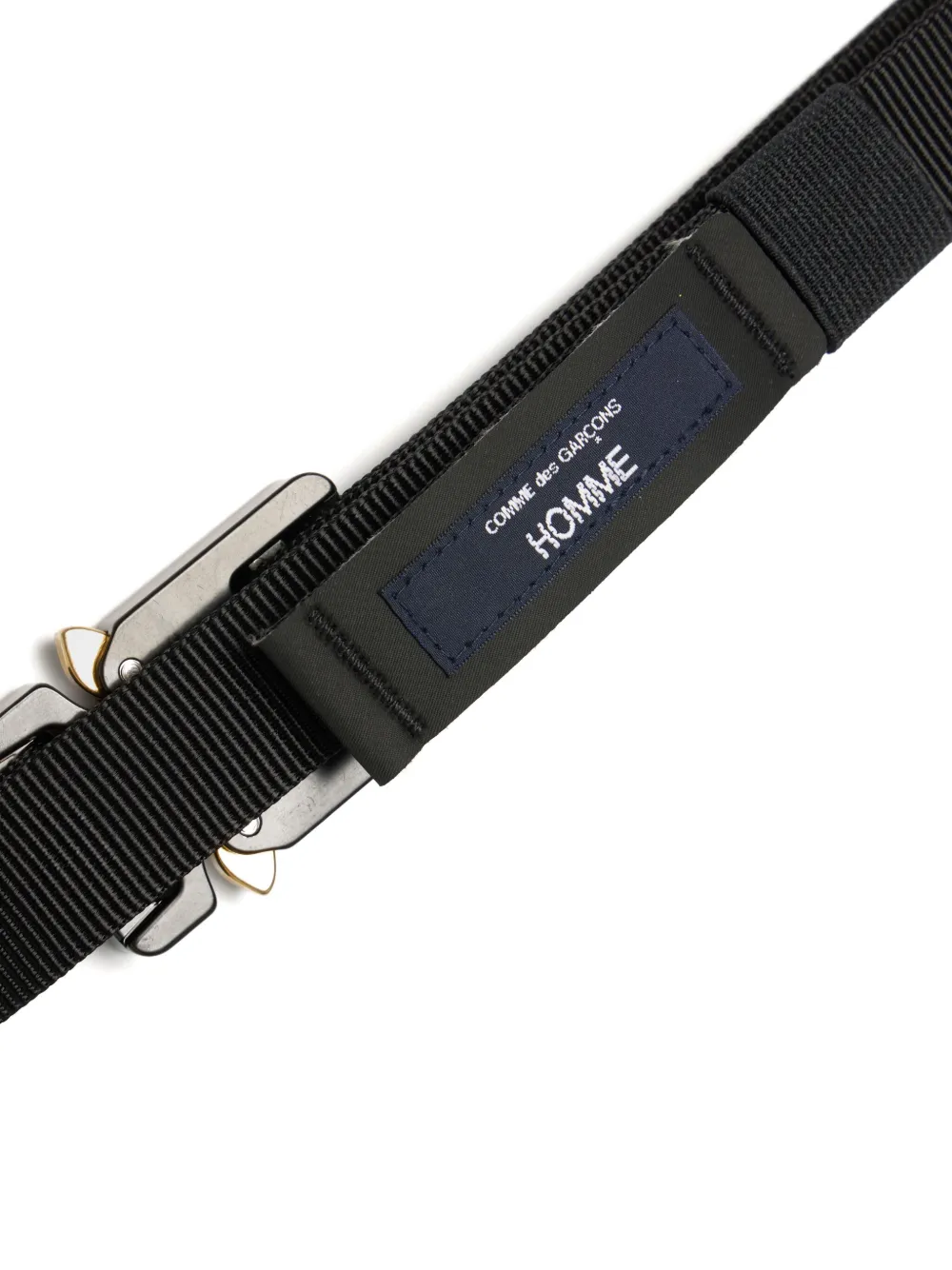 Comme des Garçons Homme Nylon riem Zwart