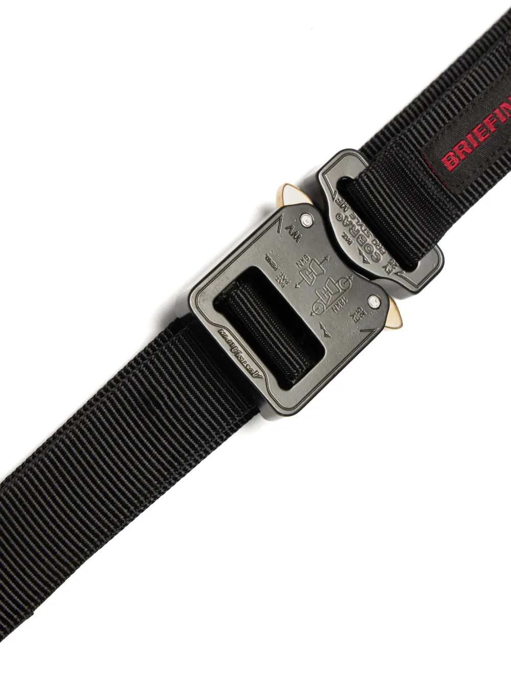 Comme des Garçons Homme Nylon riem - Zwart