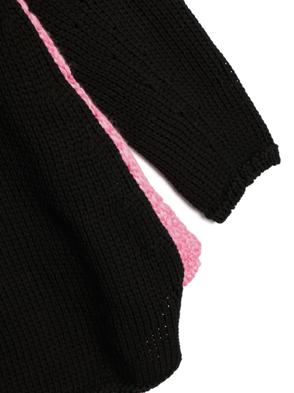 Comme des Garçons Homme Plus Trui met colourblocking Zwart