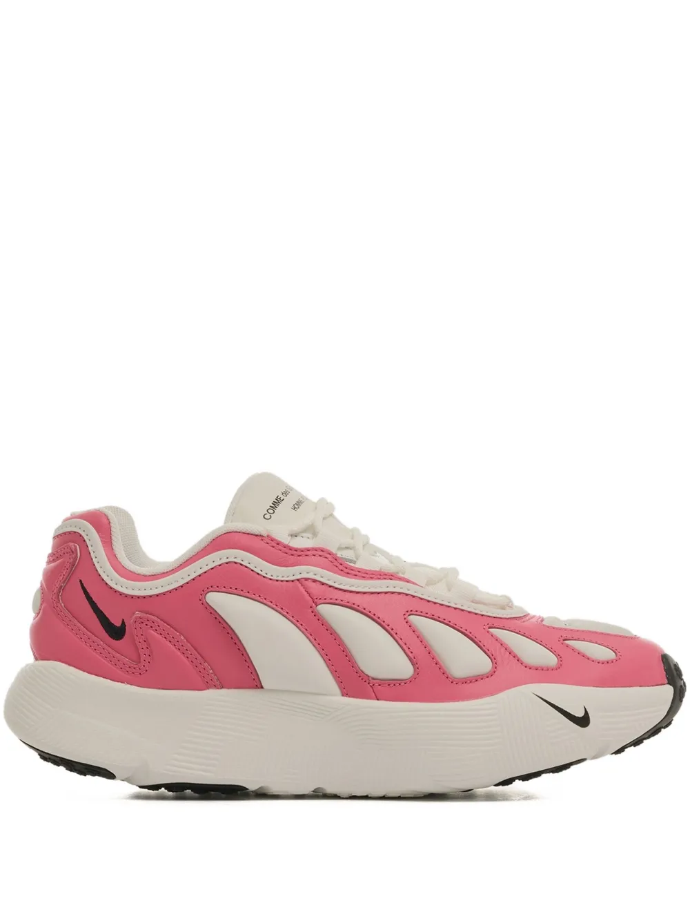 mesh-panelled running sneakers