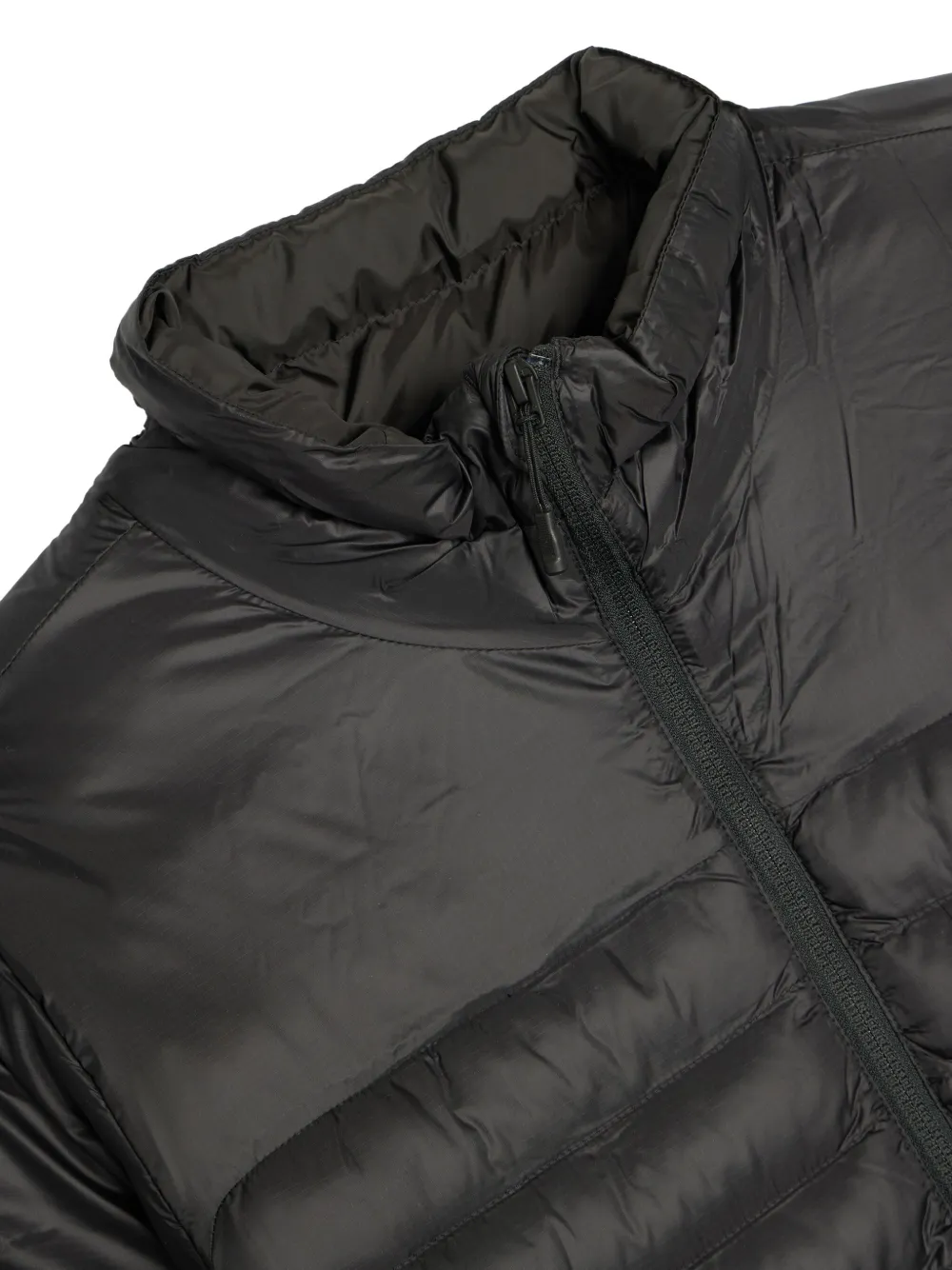 The North Face Gewatteerd jack met logoprint Zwart