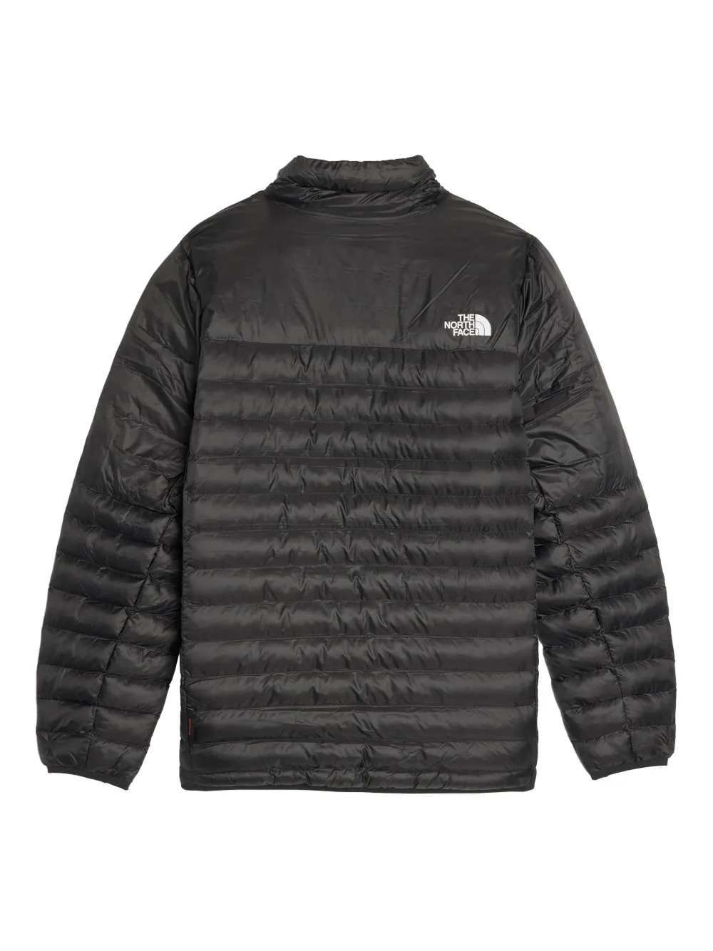 The North Face Gewatteerd jack met logoprint - Zwart