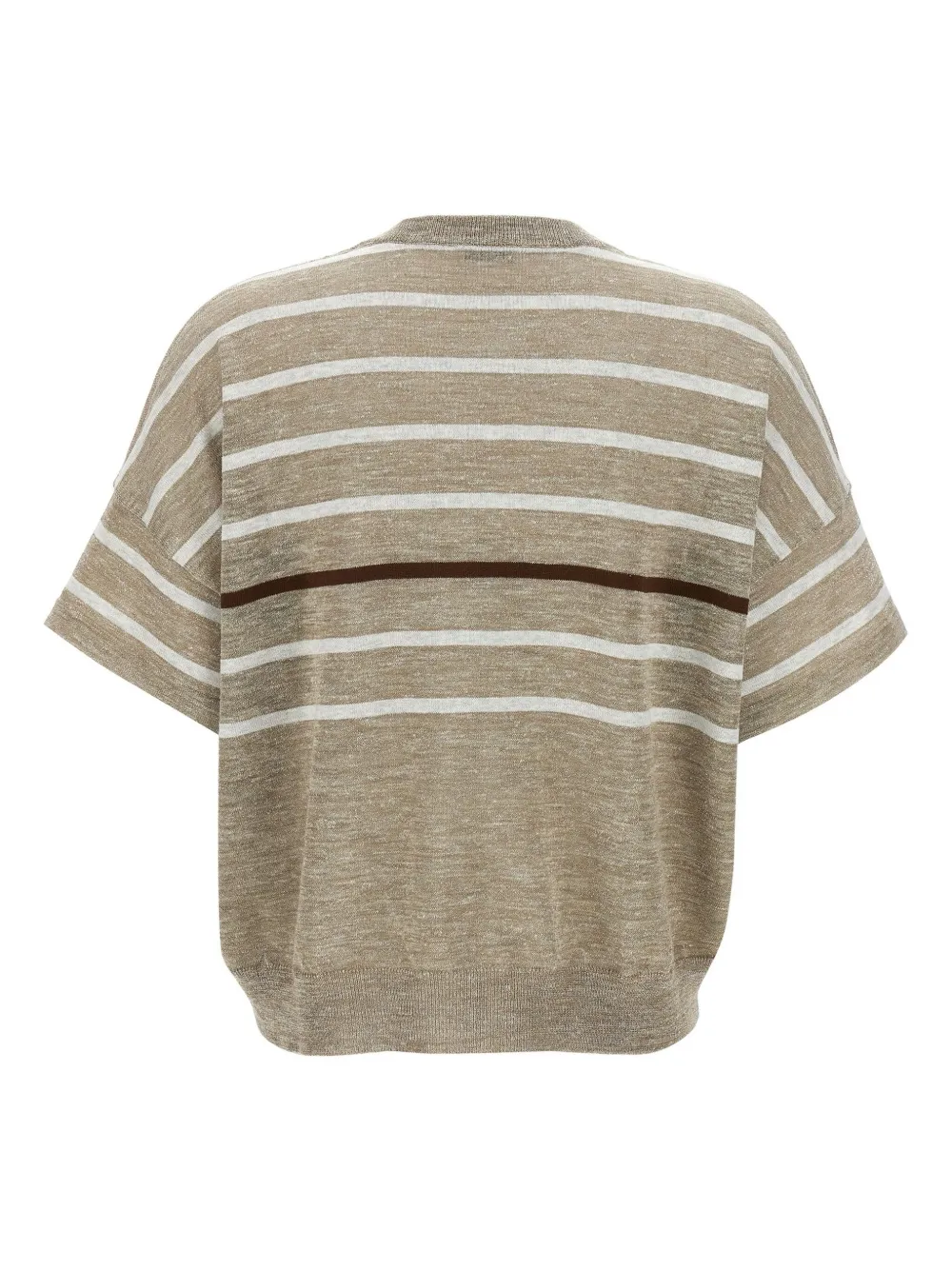 Brunello Cucinelli lurex sweater - Beige