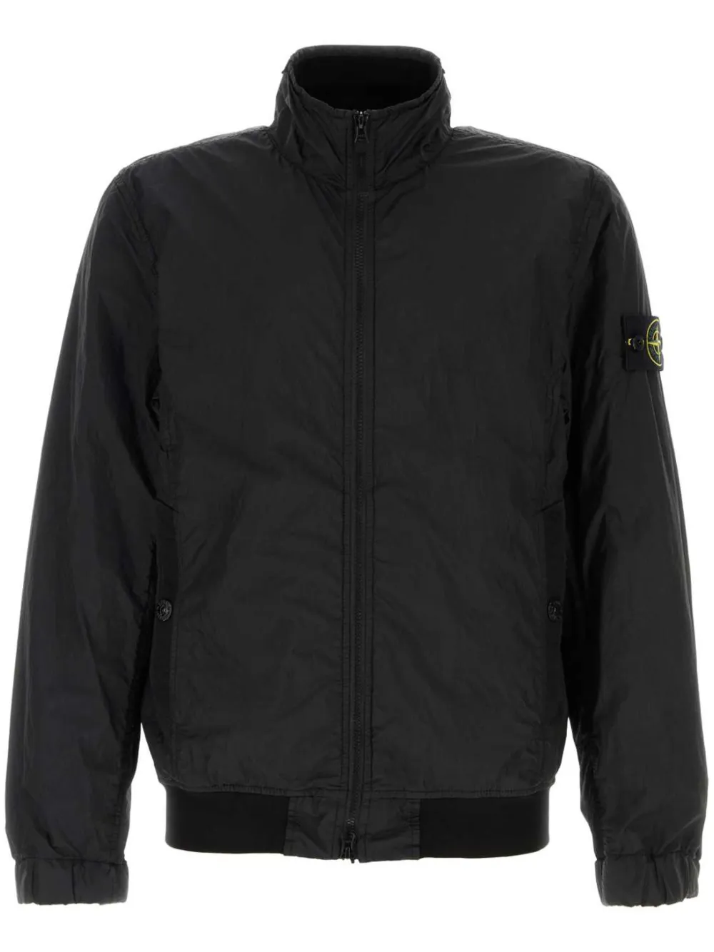 Stone Island Windjack met rits Zwart