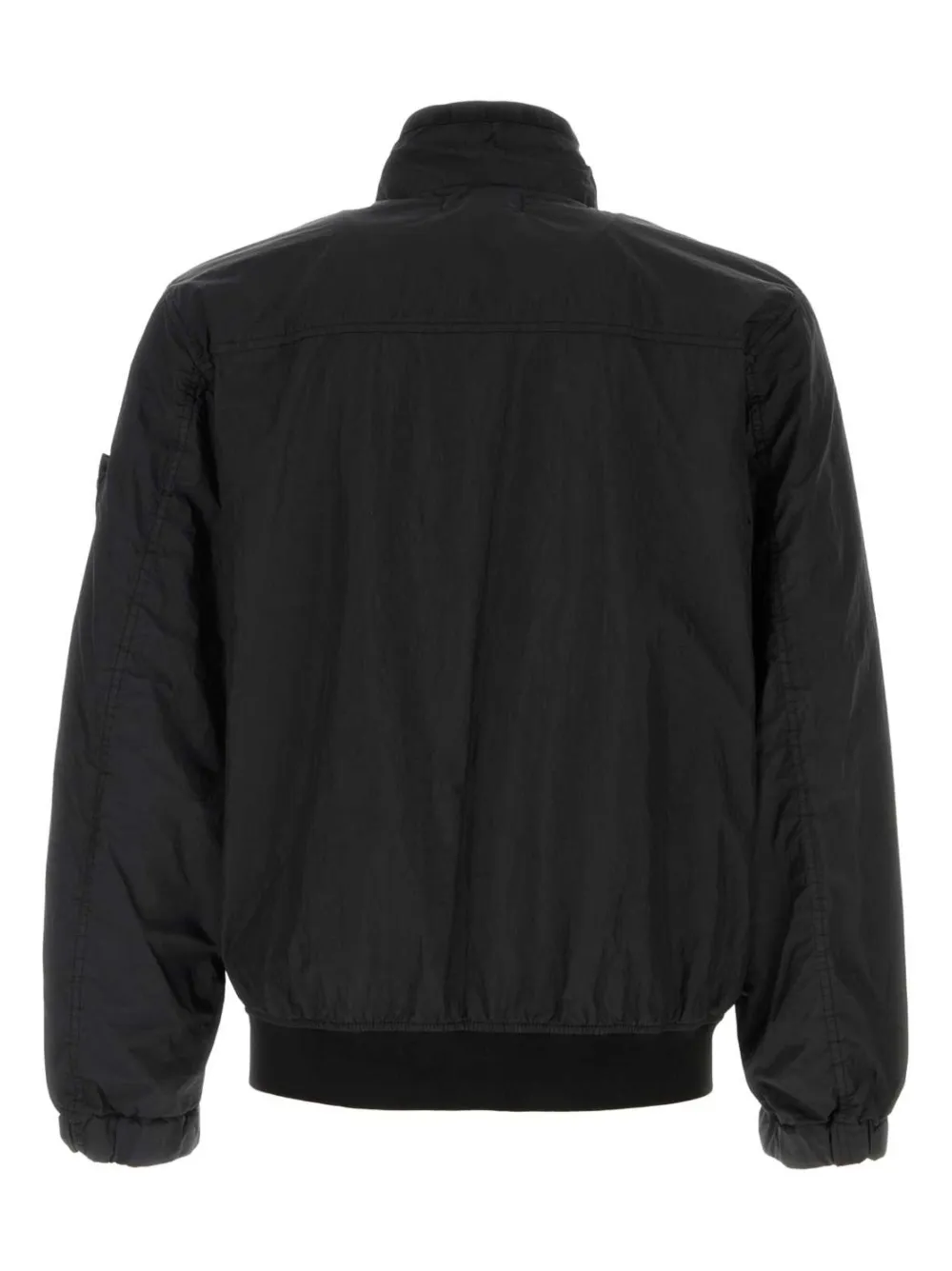 Stone Island zip-up windbreaker jacket - Zwart