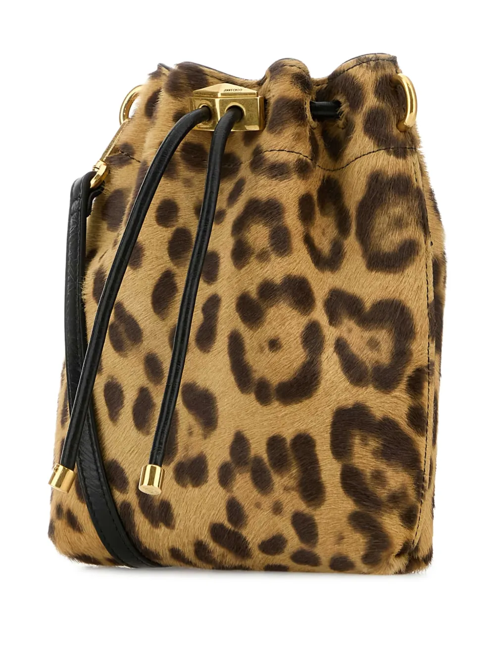 Jimmy Choo Cinch kleine bucket-tas Beige