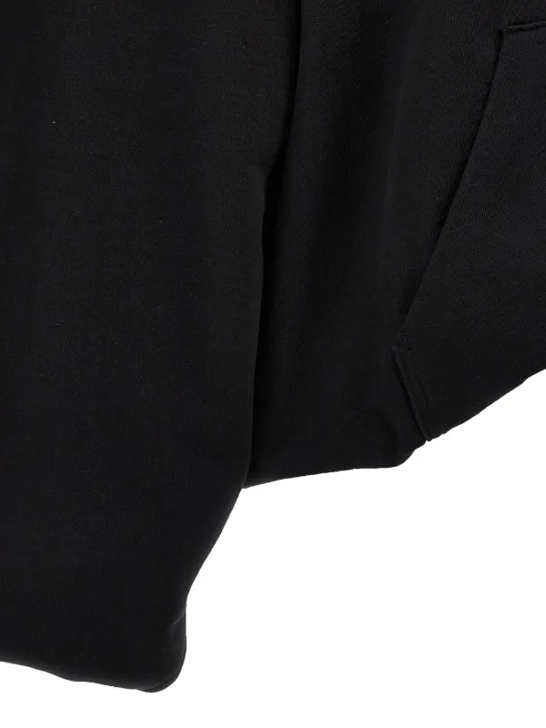 VETEMENTS No Posts graphic-print Hoodie | Black | FARFETCH