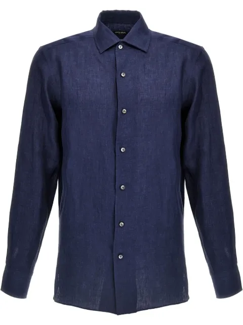 Zegna camisa con botones