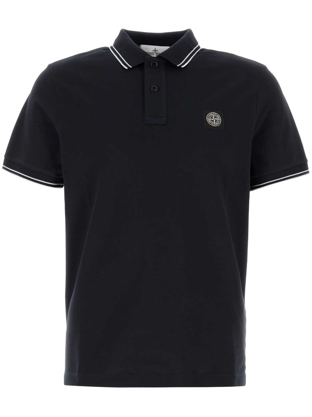 Stone Island Compass badge polo shirt - Blue