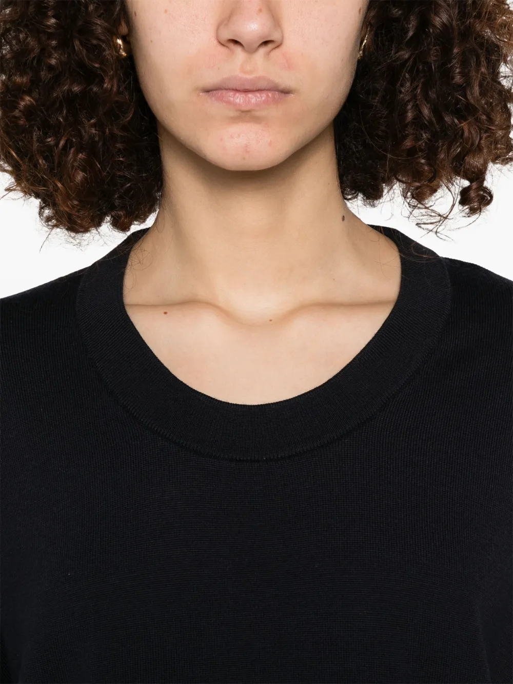 Shop Fforme Ren Sweater In Blue