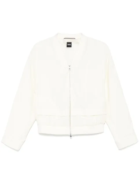 BOSS chamarra bomber con efecto de capas