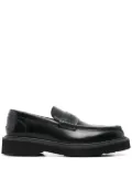 Kenzo logo-plaque loafers - Black