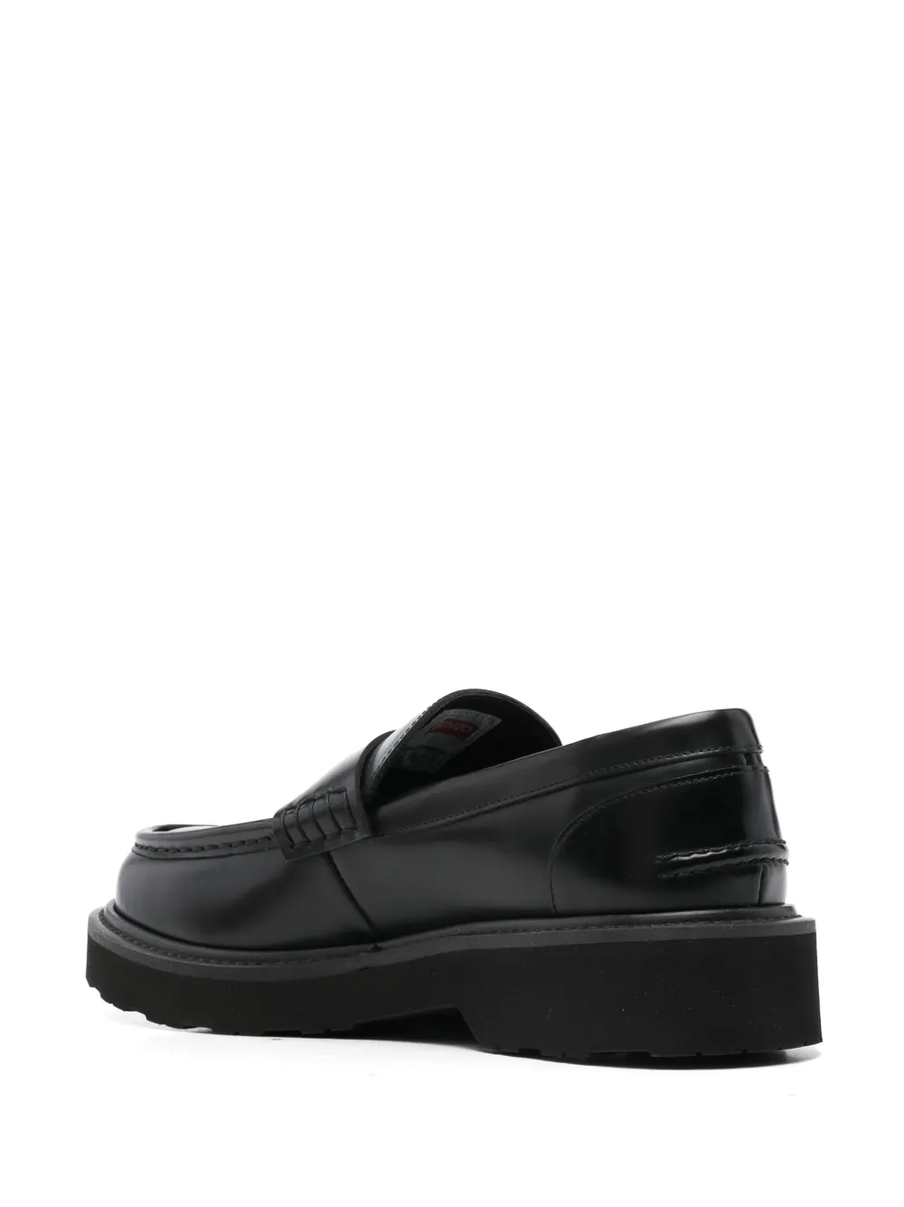 Kenzo logo-plaque loafers Black