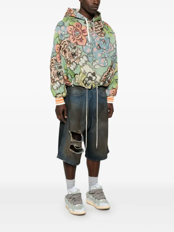 Kenzo x Verdy patterned-jacquard Jacket | Green | FARFETCH