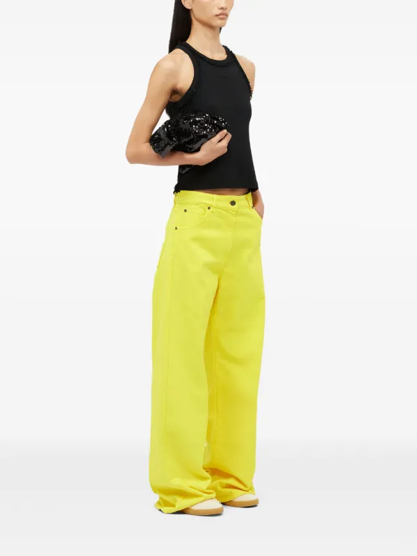 MSGM ロゴ タンクトップ | ブラック | FARFETCH JP