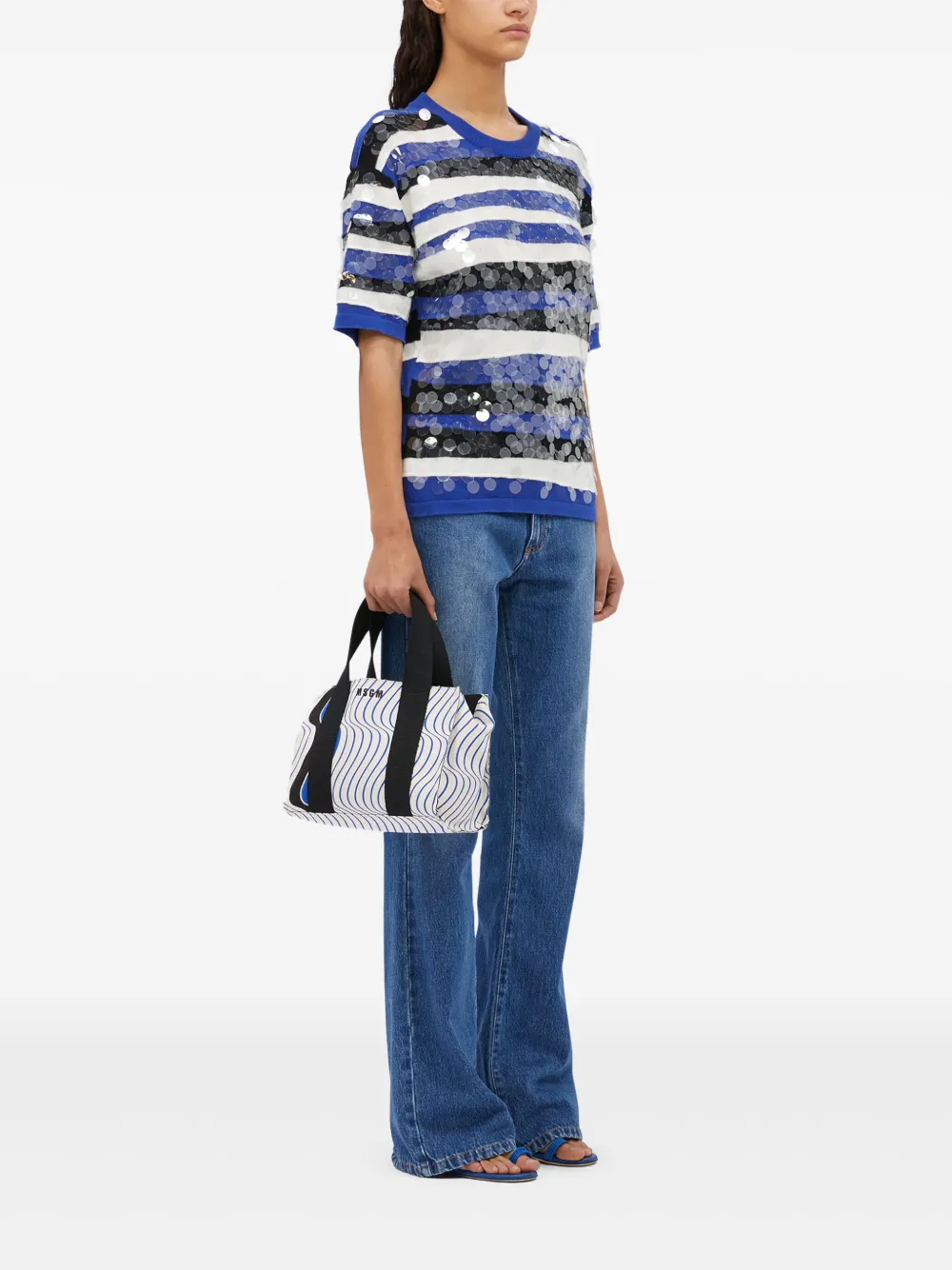 MSGM t-shirt à sequins | T-shirts & jerseys | Image 2