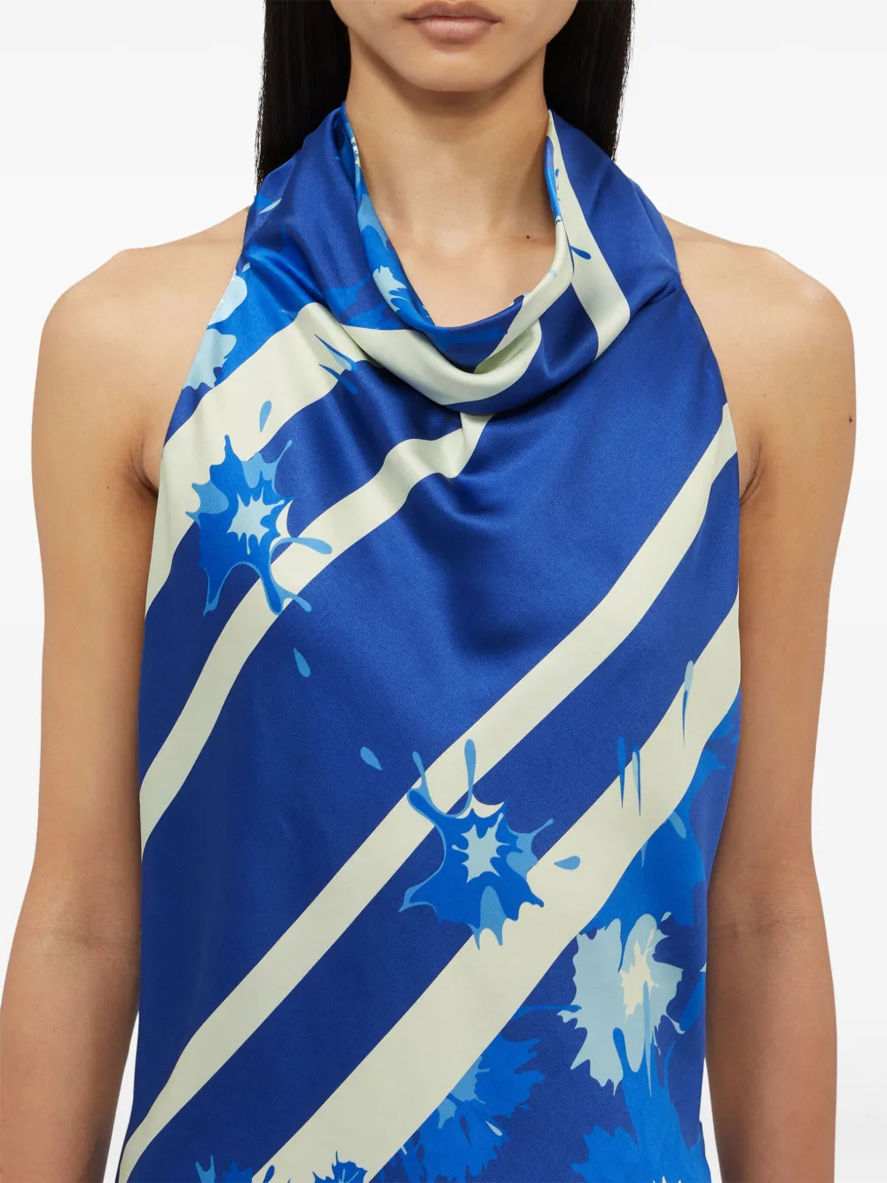 MSGM Top met print Blauw