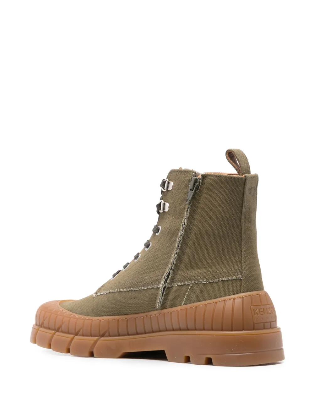 Kenzo canvas boots Green