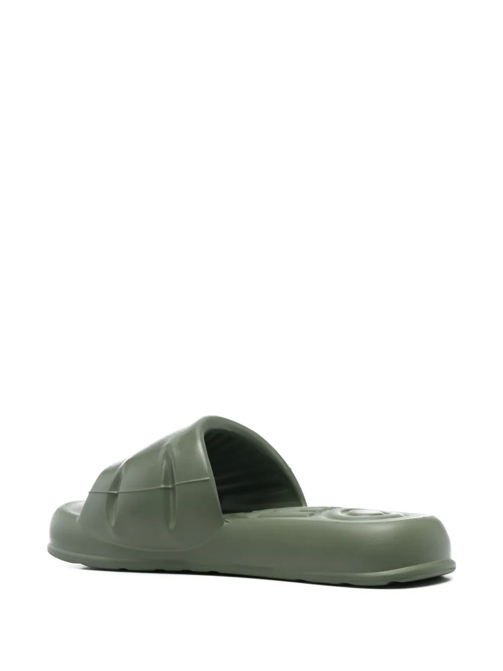 Kenzo logo-print slides Green