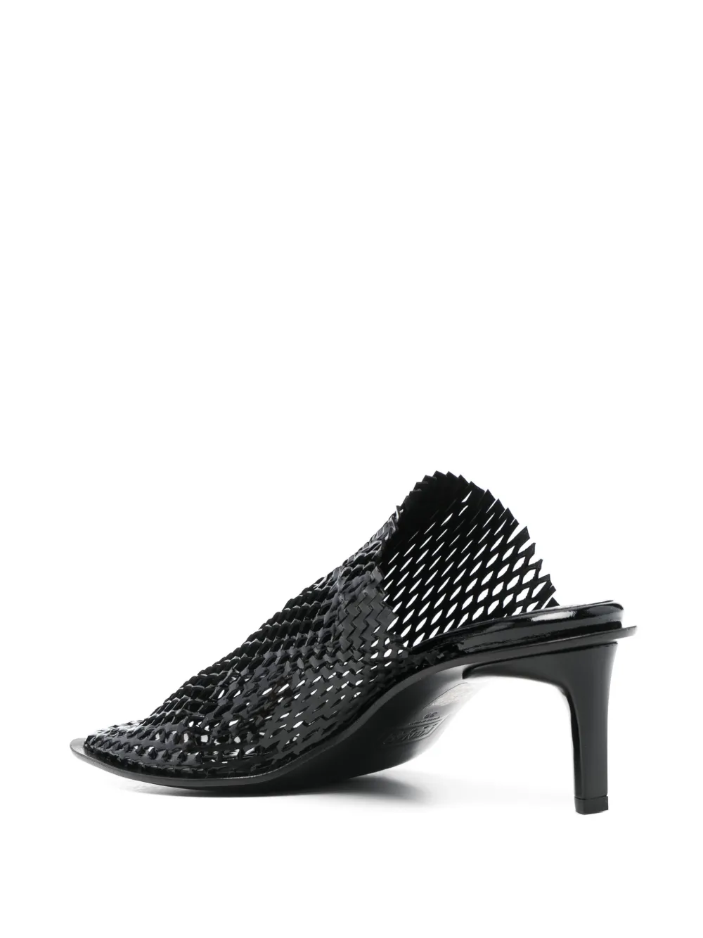 Kenzo 55mm mesh-design mules Black