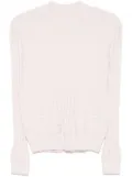 Emporio Armani geometric-pattern sweater - Pink
