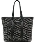 Kenzo net-overlay tote bag - Black