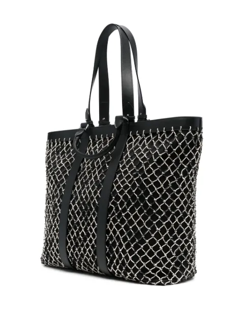 Kenzo net-overlay tote bag FF52SA611B05 - 2