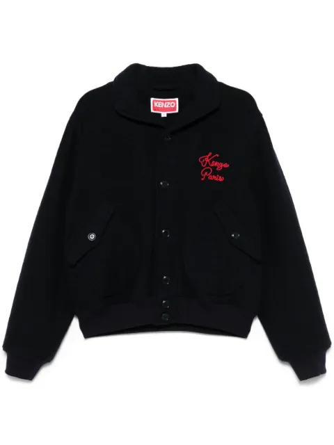 Kenzo chamarra con logo bordado