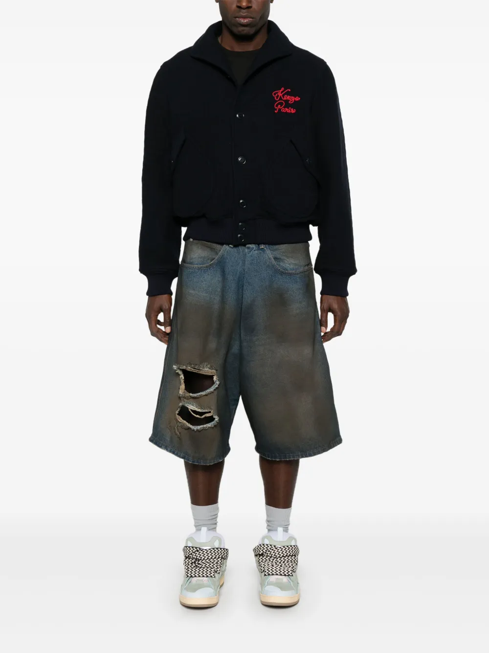 Kenzo logo-embroidered jacket | Bomber Jackets | Image 2