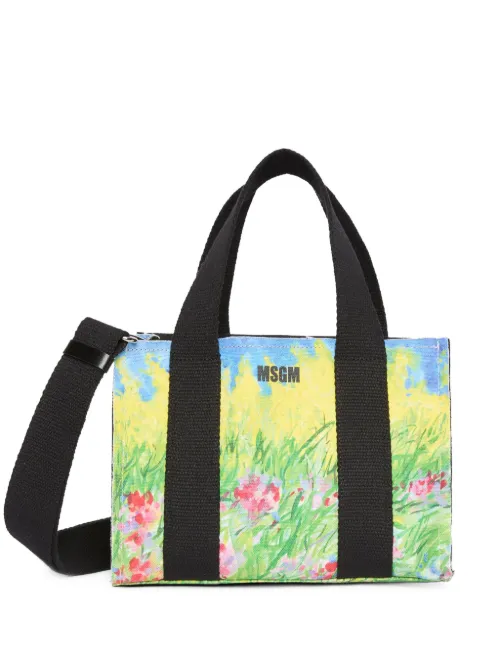 MSGM sac imprimé - Jaune - MSGM - Modalova
