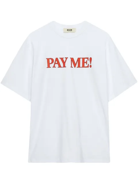 MSGM crew-neck T-shirt 