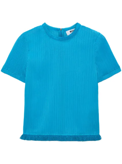 MSGM playera de canalé