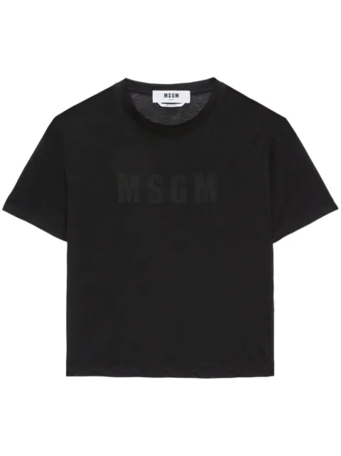 MSGM logo-print T-shirt