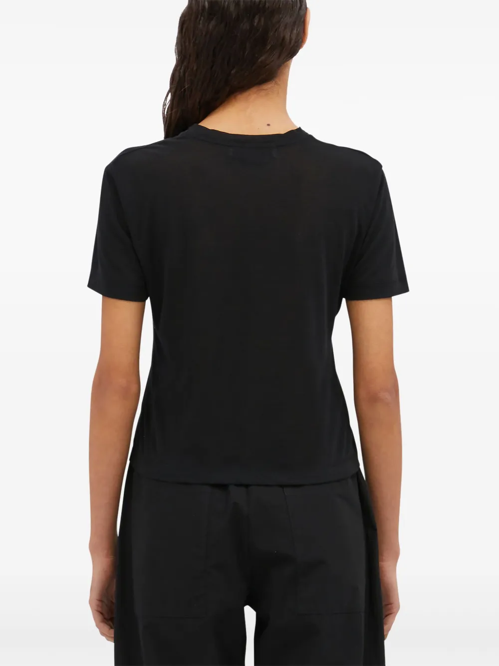 MSGM T-shirt met logoprint Zwart