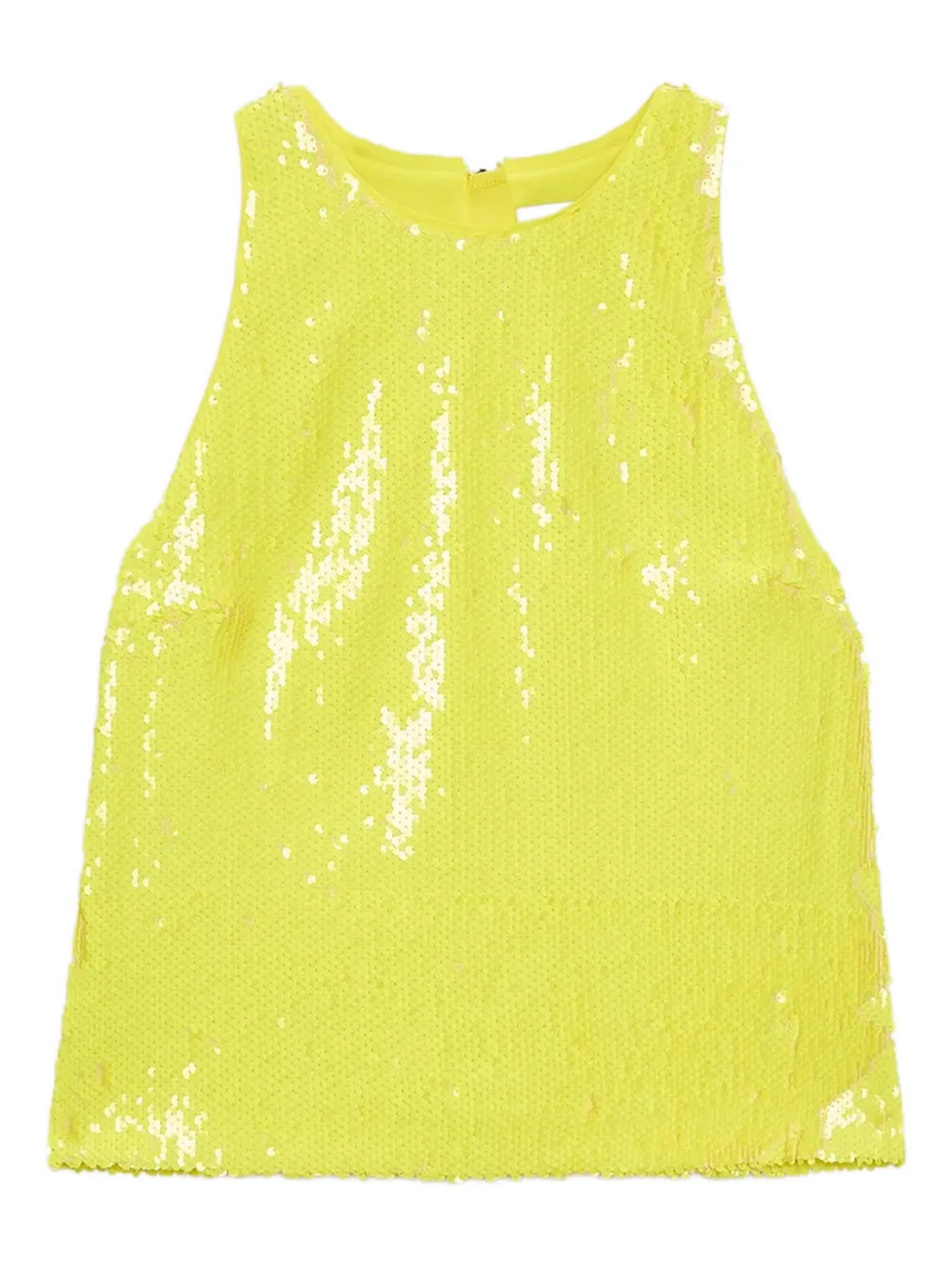 MSGM sequinned top | Yellow | Image 1