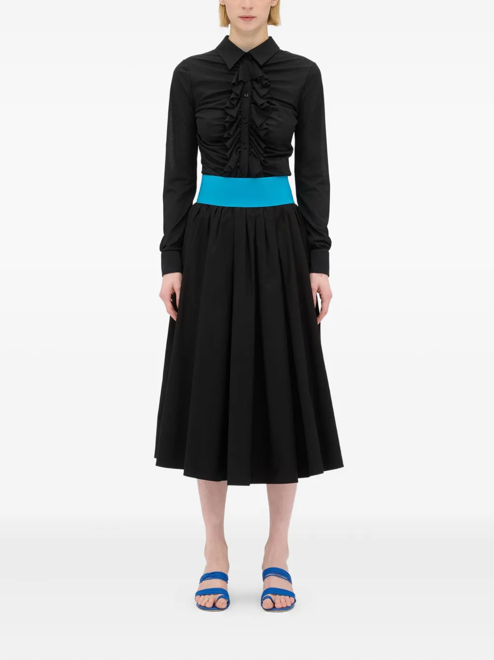 MSGM Katoenen rok Zwart