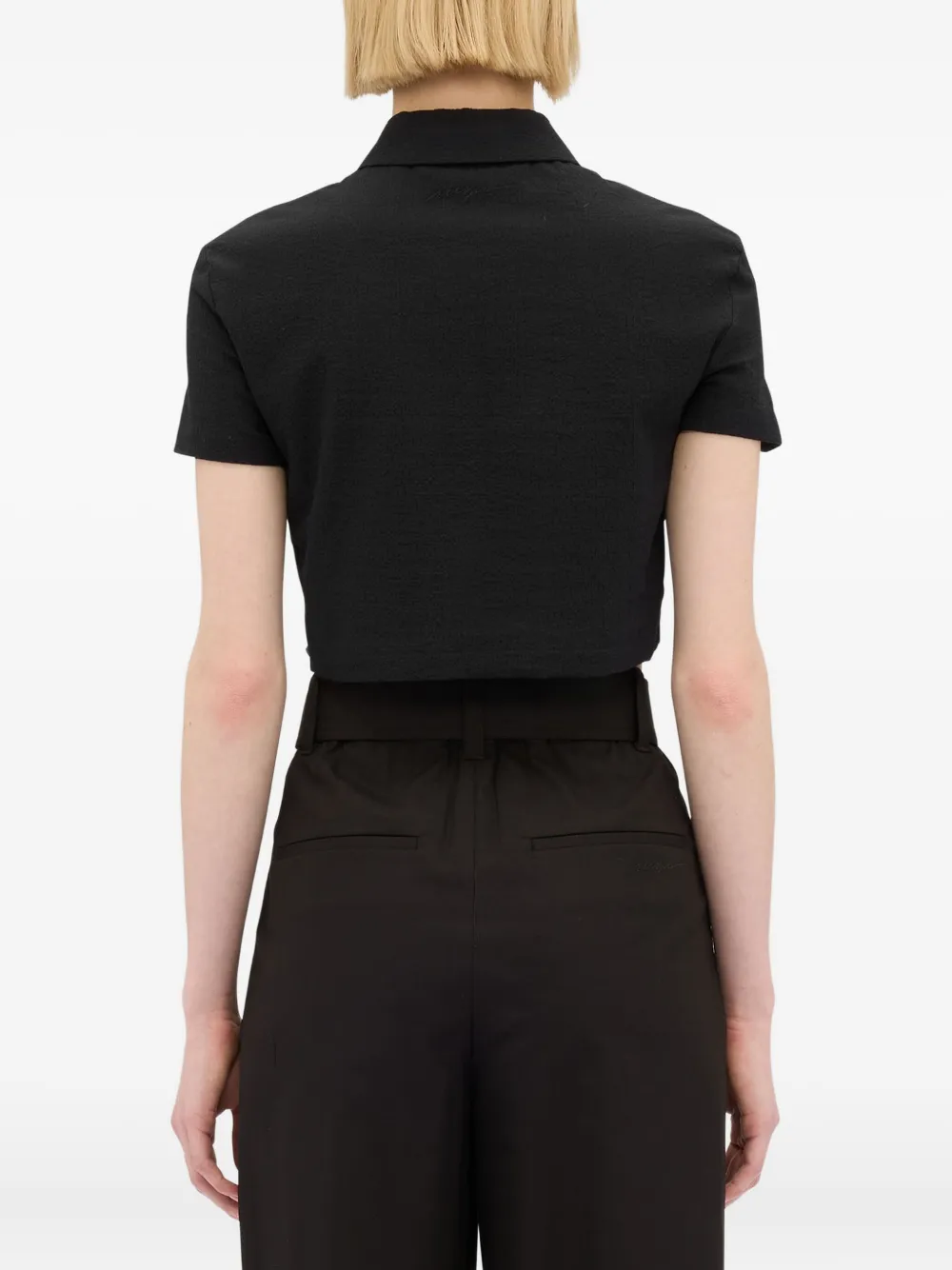 MSGM Katoenen shirt Zwart