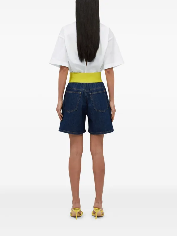 ショーツ MSGM COTTON LOGO EMBROIDERY DENIM SHORTS 28044937_57674726_600.jpg