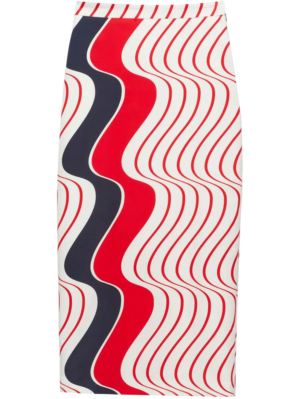 printed pencil skirt