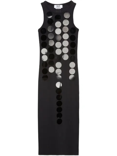 MSGM sequin-embellished maxi dress