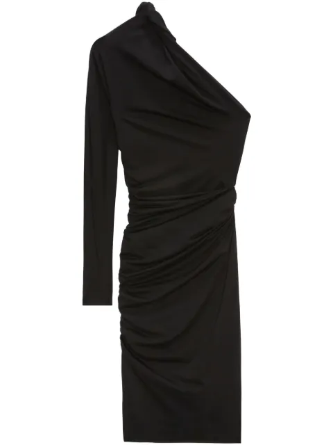 MSGM asymmetric midi dress