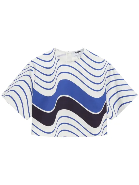 MSGM printed t-shirt
