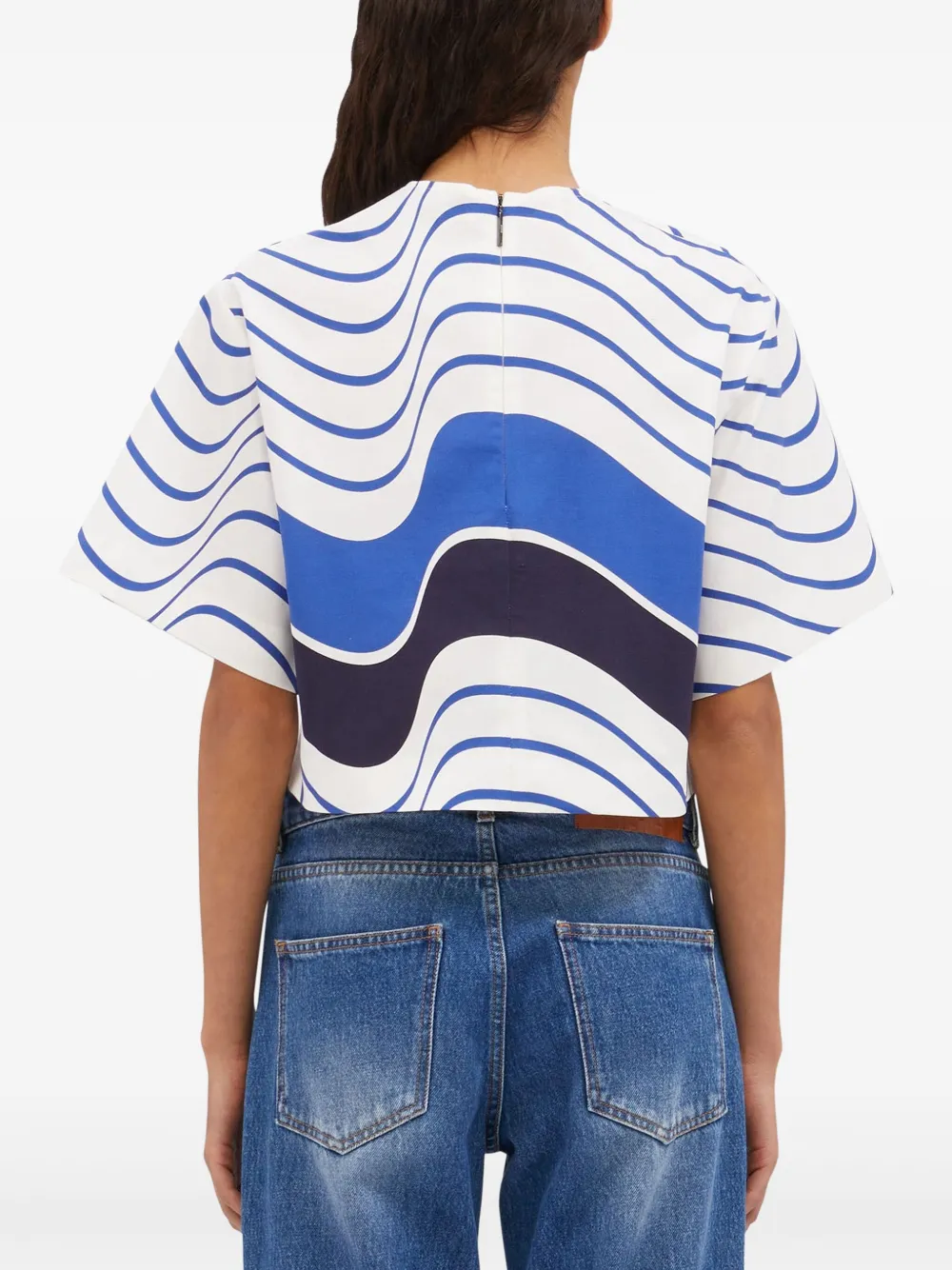 MSGM T-shirt met print Wit