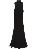 MSGM crinkled maxi dress - Black