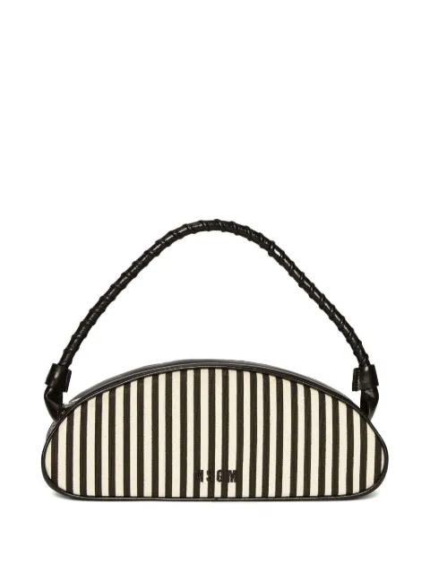 MSGM striped tote bag