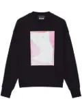 MSGM graphic-print sweatshirt - Black