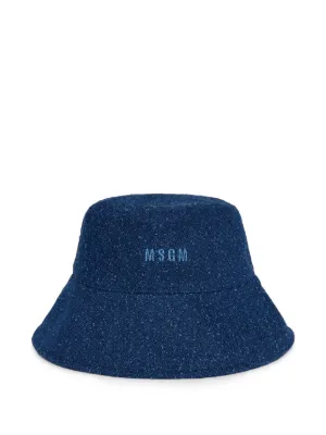 ハット MSGM Woman Hat Denim 3841MDL02257112 88 MSGM(エムエスジイエム) ハット(レディース) - 海外通販のBUYMA