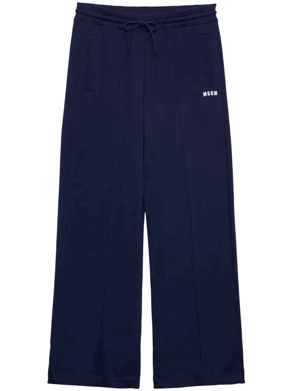 MSGM logo-print track pants | Blue | Image 1
