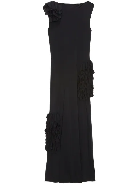 MSGM vestido de fiesta con volantes