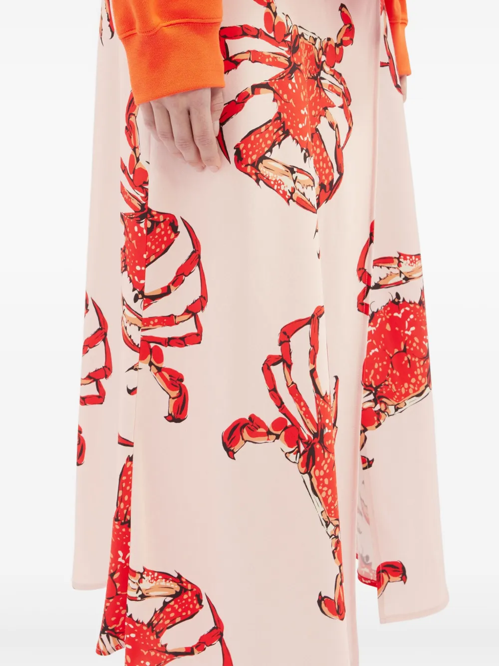 MSGM Zwembroek met krabprint Roze